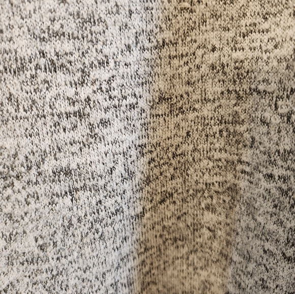 Olivia Sky Long Open Front Gray Shawl Sweater Women's Size M Soft Poncho Shrug - Picture 8 of 10